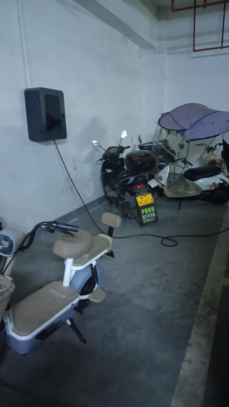 地下車庫改造中的